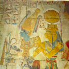 Osiris Image from Abydos Temple