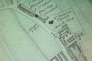 The site of the St. Panras well.