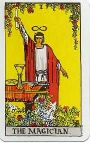 The Magician tarot card